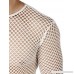 Mens Summer Casual Muscle Pullover Short Sleeve Mesh Shirt Slim Fit Tops White B07QF9PZ2L